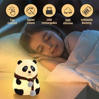 Silicon color changing night lamps