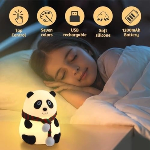 Silicon color changing night lamps