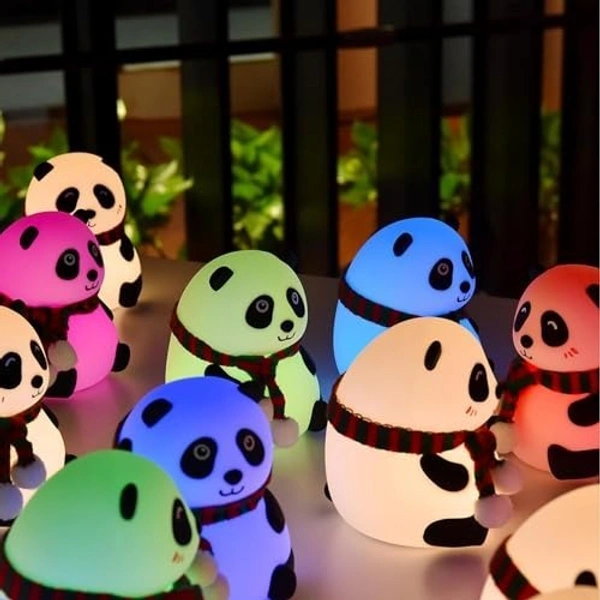 Silicon color changing night lamps