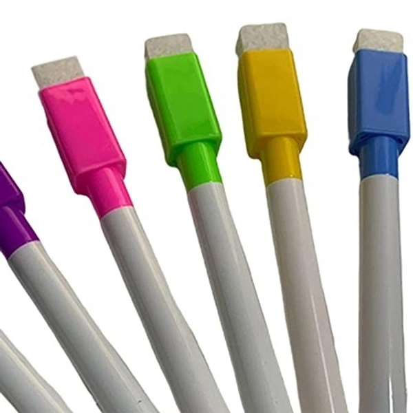 Magnetic white board marker with duster  48pc minimum order