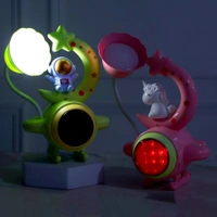 Space Aircraft Odyssey: Moon LED Desk Lamp