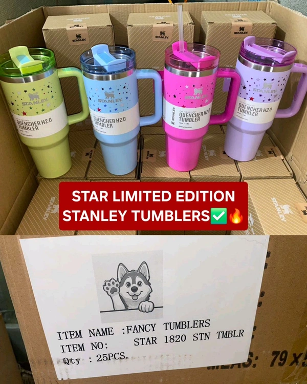 Original stanley tumblers 1200 ml in solid colours -  Random color