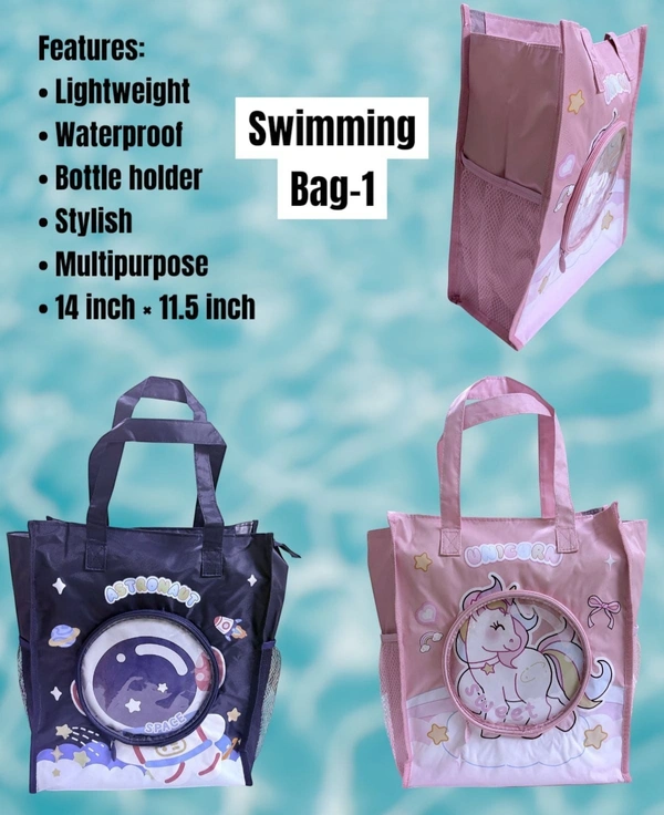 New multipurpose bag in space and unicorn theme