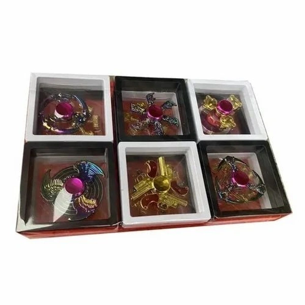New spinner metallic shiny finish Box packing