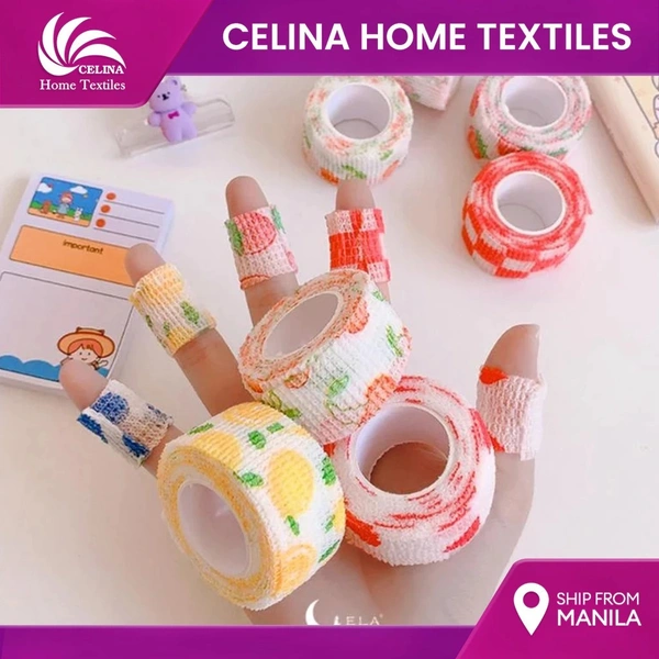 Home Cute Printed Finger Protection Bandage First Aid Kit Tape