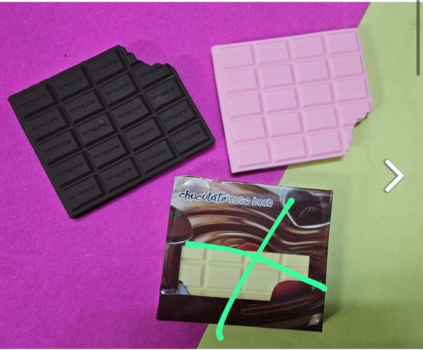 Chocolate  notepad Only brown color available