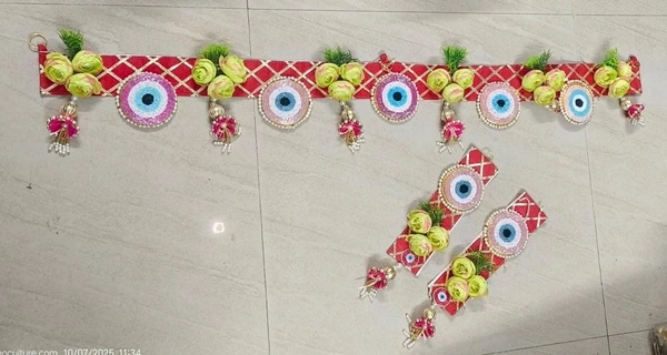 New bandanwar with customised hangings