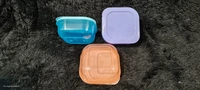 New plastic square small dibbi for kanjak packs of 12