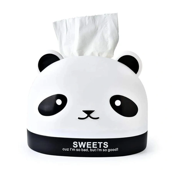 New arrival Panda tissue box