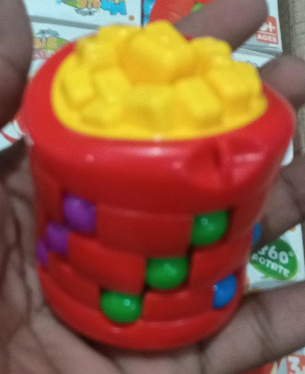 Fries Toy for Kids Adults Novelty Rotating Bead