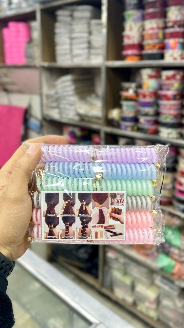 New ponytail tie for girls n ladies packs of 12