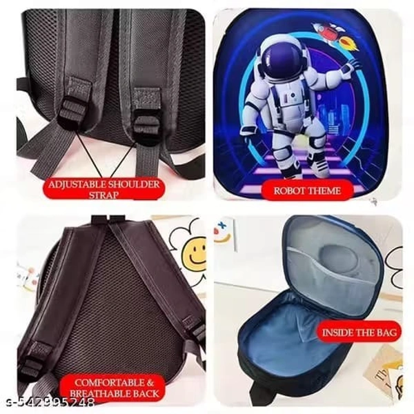 Hardcase 3d school bagpack 12 inches.Unicorn n space design available