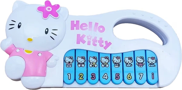 Mini musical piano in stock 3 characters available hello kitty , doraemon and peppa pig