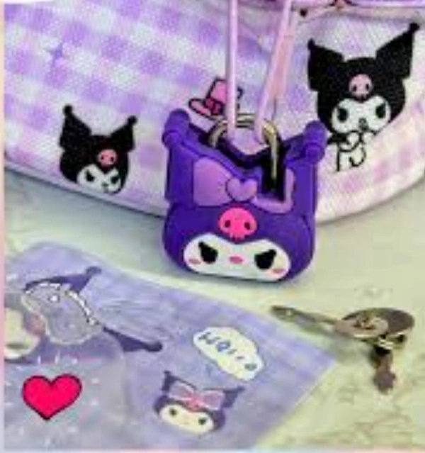 New mini kuromi lock and key