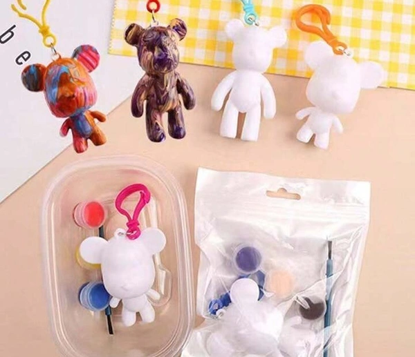  diy coloring keychain 