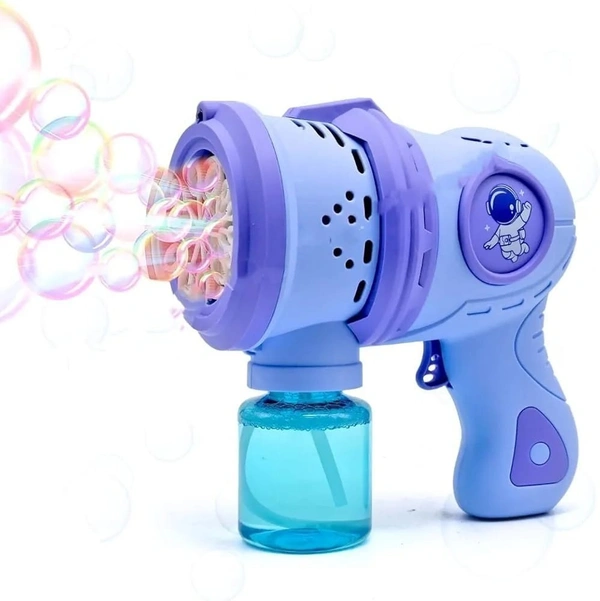 Chargeable bubble gun in space theme Premium quality
