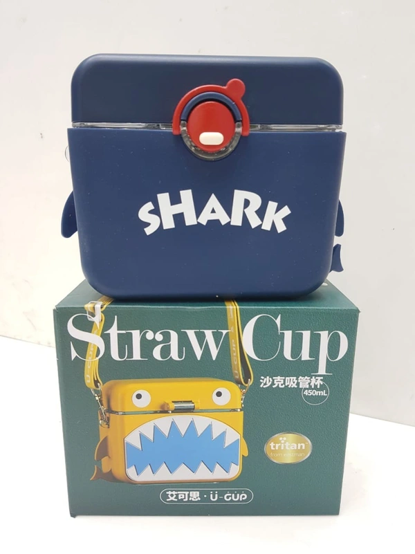 New trending sipper bottles in shark n duck theme Plastic Material Premium quality