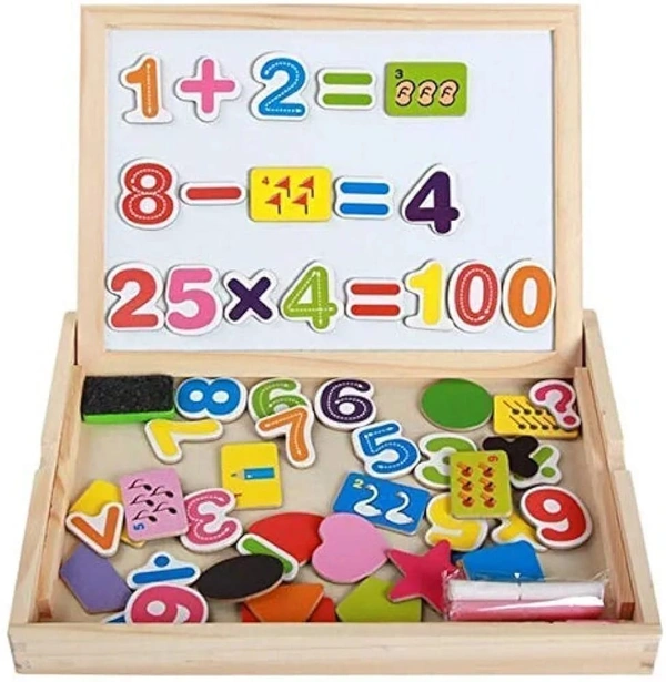 Wooden drawing easel board