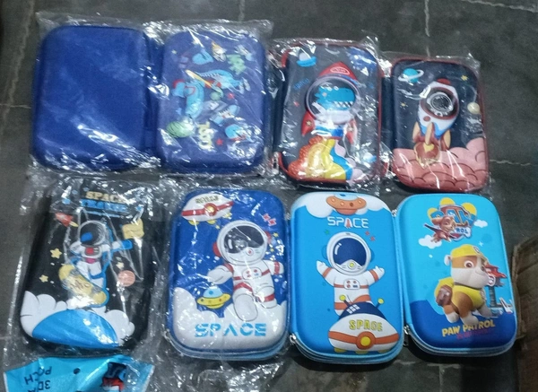 New designs in 3d smiggle pouches cum stationery organizer added