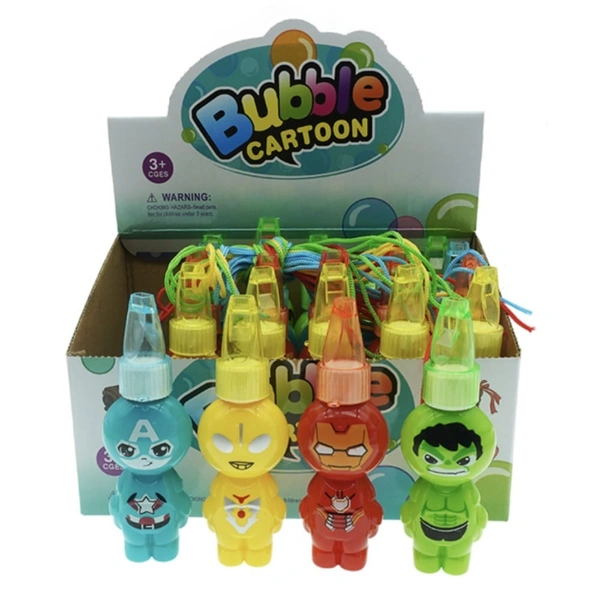 New bubble toy in cartoon characters