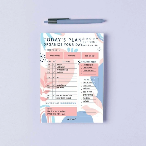 Daily planner 60 pages 17*25 cms