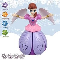 Homeoculture Beautiful Dancing Princess Angel Doll � Toy Features Amazing Music, Walks, Spins, Dances and Emits Awesome Light & Sound - Kids of All Ages (Angel Doll) - 0.5