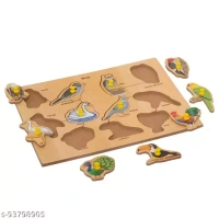 Homeoculture Birds Name Learning Game Board for 3+Years Kids (Set of 1) Multicolor