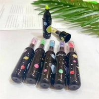 Homeoculture Bottle Shape Highlighter set of 6 (Set of 6,Purple,Pink,Orange,Neon,Green,Blue)��(Set of 6, Multicolor) - 0.5