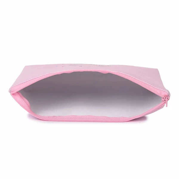 Homeoculture BTS Pencil Case Large Capacity Storage Bag Cosmetic Big Pouch for Girls BT-21 School Stationery Pencil Pouch for Kids 1pcs Travel Pouch for Kids Girls Zipper Closer Waterproof Pouch - 0.5