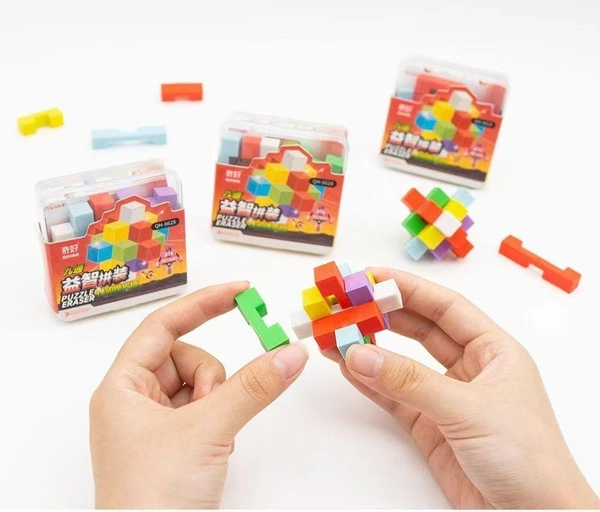 New Lego eraser in plastic box packing