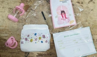 Reborn silicon dolls Almost original With sound like a real baby and box packing  Diaper and other stuff included. 