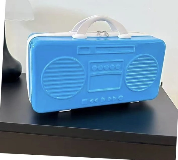 Unique Radio design – fun, funky & nostalgic Compact and sturdy – perfect for kids’ travel or toy storage Lightweight with an easy-carry handle Bright yellow, Pink, and Blue colors that stand out Ideal for gifting or on-the-go adventures