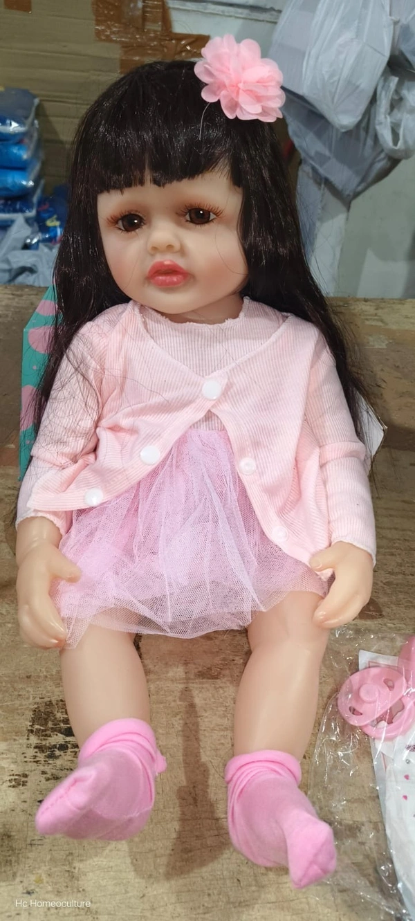 Reborn silicon dolls Almost original With sound like a real baby and box packing  Diaper and other stuff included. 