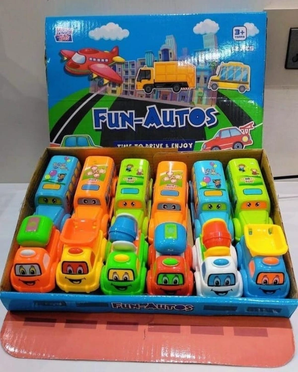 New mini pull back vehicle toys Box of 12 pcs