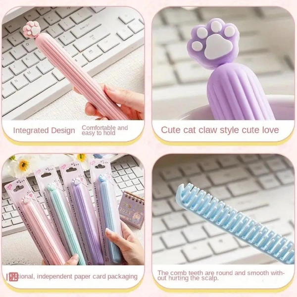 Pen holder type travel comb with cover