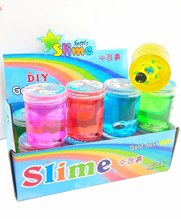New slime added in frozen and space theme Buy box of 12 pcs