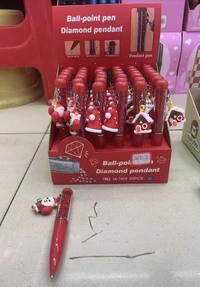 New Christmas theme hanging charms pens