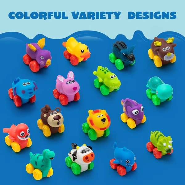 Small Cars, Soft Rubber Car Set Toy, Baby Mini Vehicles, Bath Toy Car for Boys and Girls,Summer Beach and Pool Activity Gift, Party Favors for Kids, Easter Basket Stuffers box of 24 pcs 