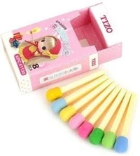  Match stick eraser 