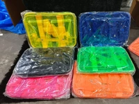 Most demading neon sling bags with two front pockets in stock now Use it for tuition, picnic, swimming and more Premium quality