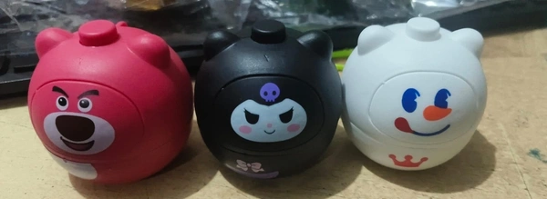 New cartoon light spinner keychain