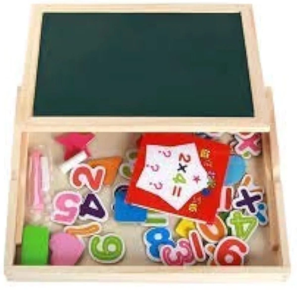 Wooden drawing easel board