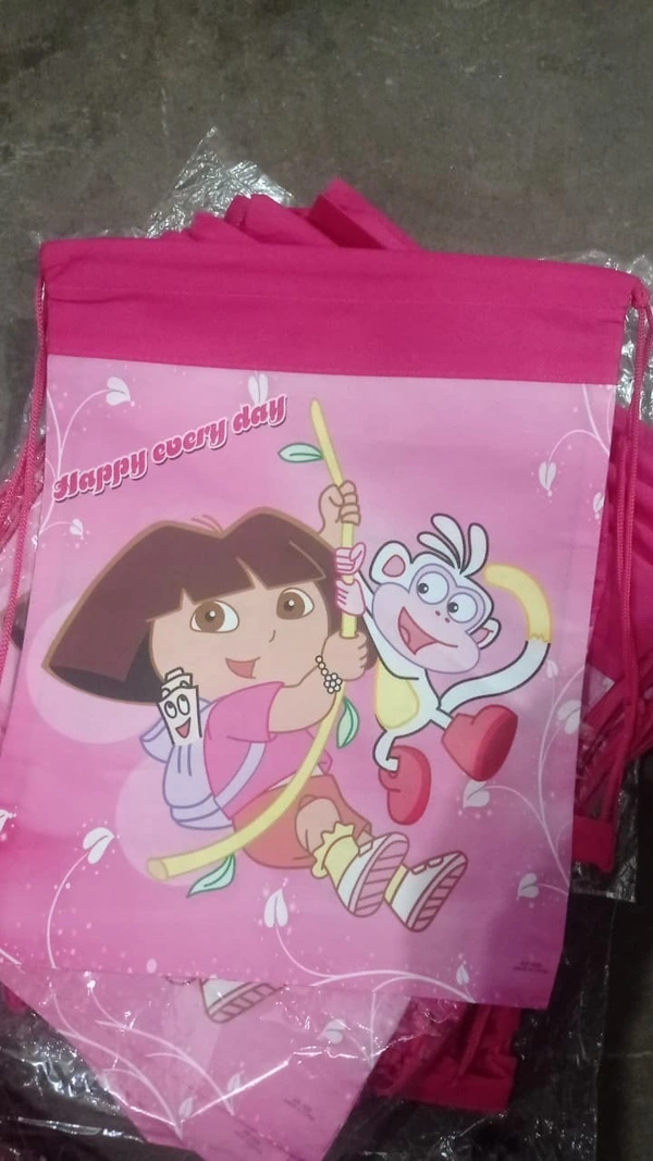 Dori bags in cartoon printed Only girl or boy choice possible character random only