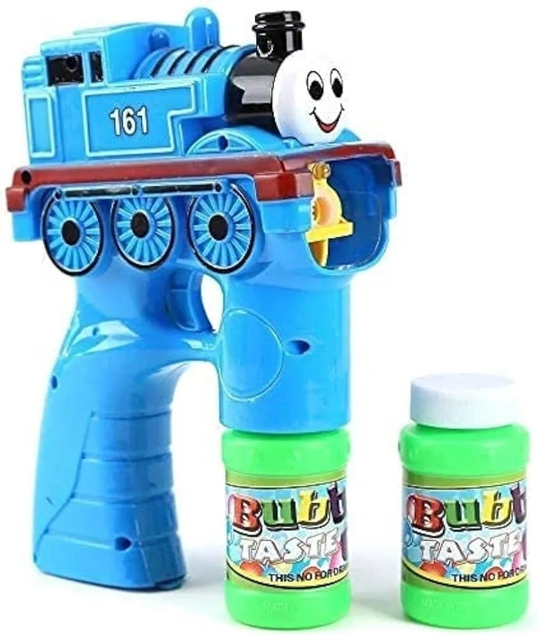 Little train shaped bubble gun Battery operated (not included)