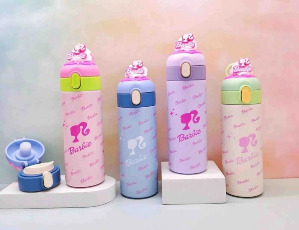 New premium quality steel sipper bottles in barbie theme 420 ml