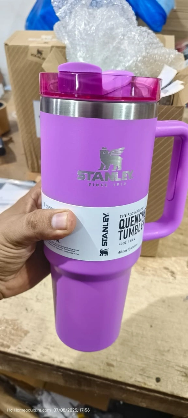 Original stanley tumblers 1200 ml in solid colours - Purple Pizzazz