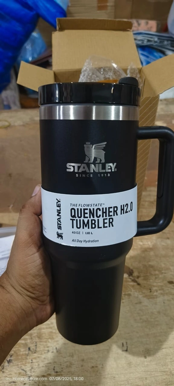 Original stanley tumblers 1200 ml in solid colours - Black