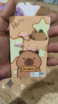 Nail art cum jewellery kit cards Capybara and kuromi available pack of 10 cards