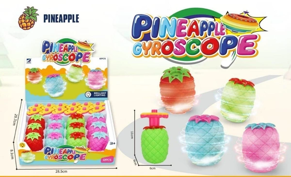 New strawberry and pineapple theme led flashing top Color random only