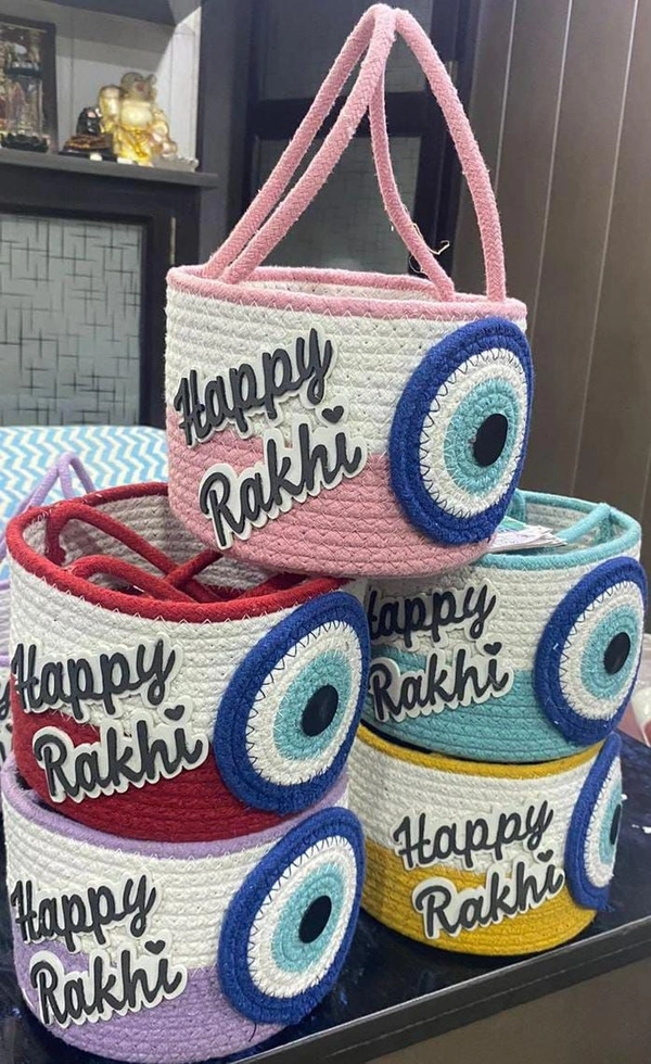 Rakshabandhan Special Hampers basket ! 🌸. Color random only